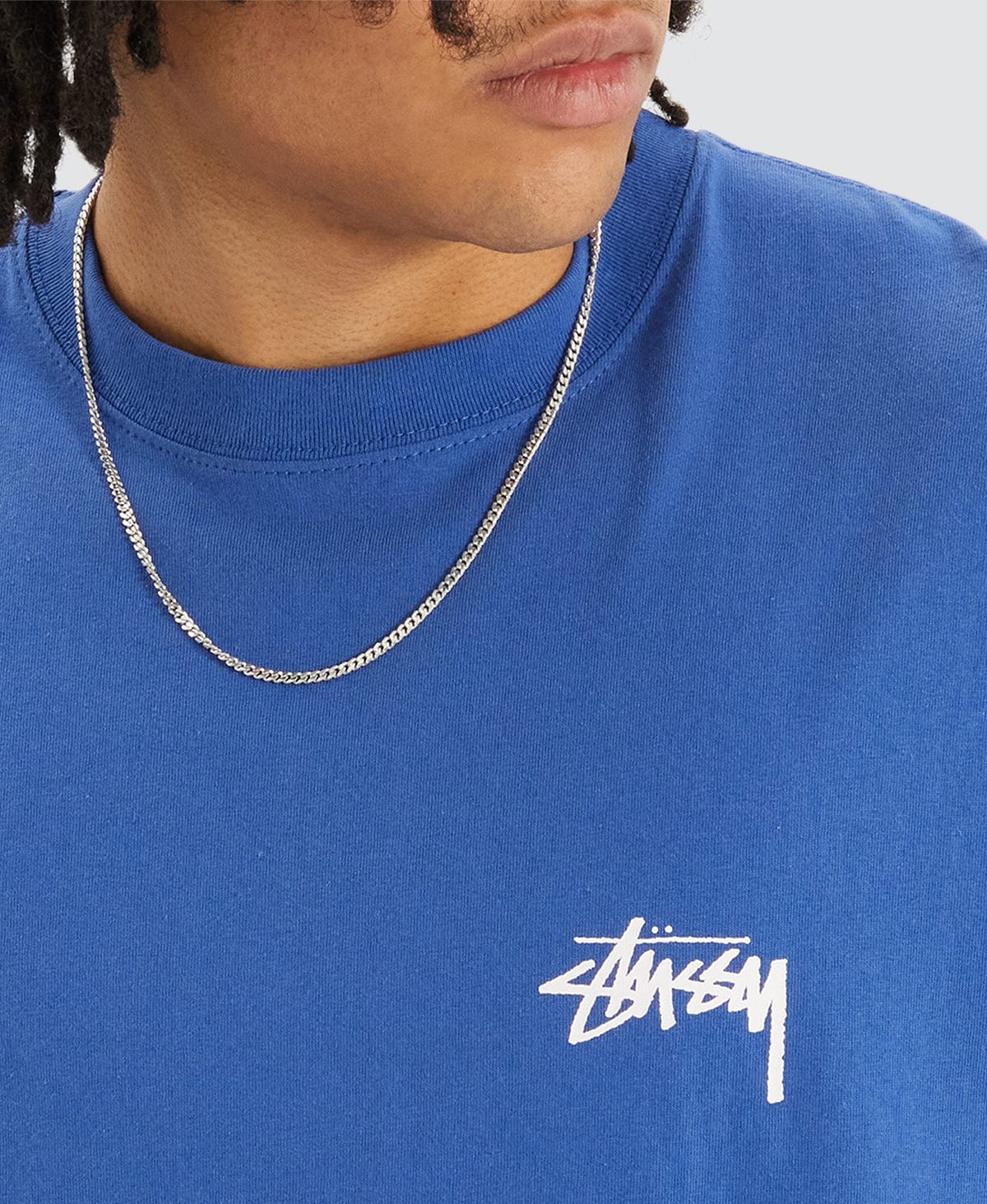 Stussy blue discount jersey