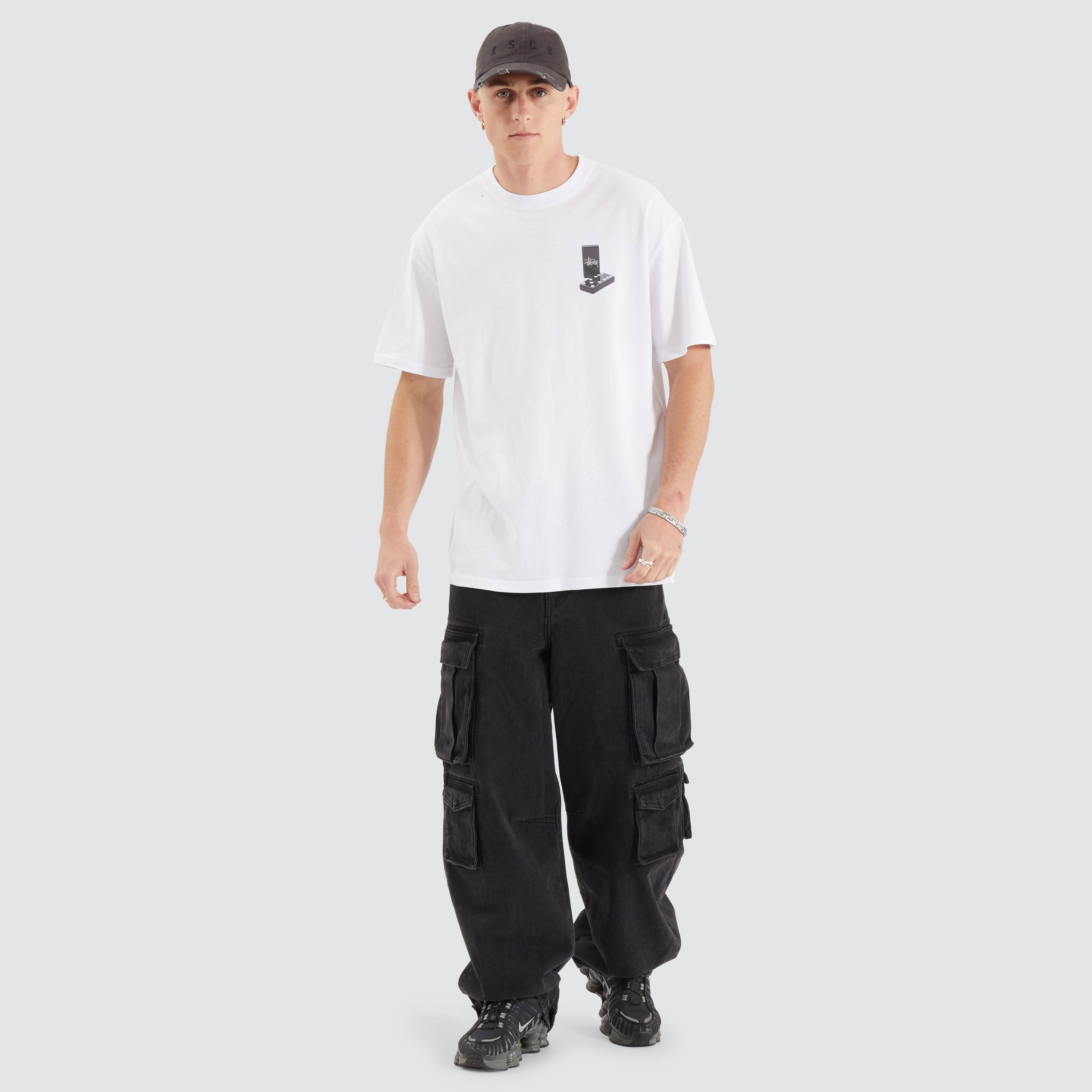 ★人気★【STUSSY】★DOMINOES TEE★WHITE★ Buy Stussy Dominoes Tee 'White' - 1904898 WHIT | GOAT