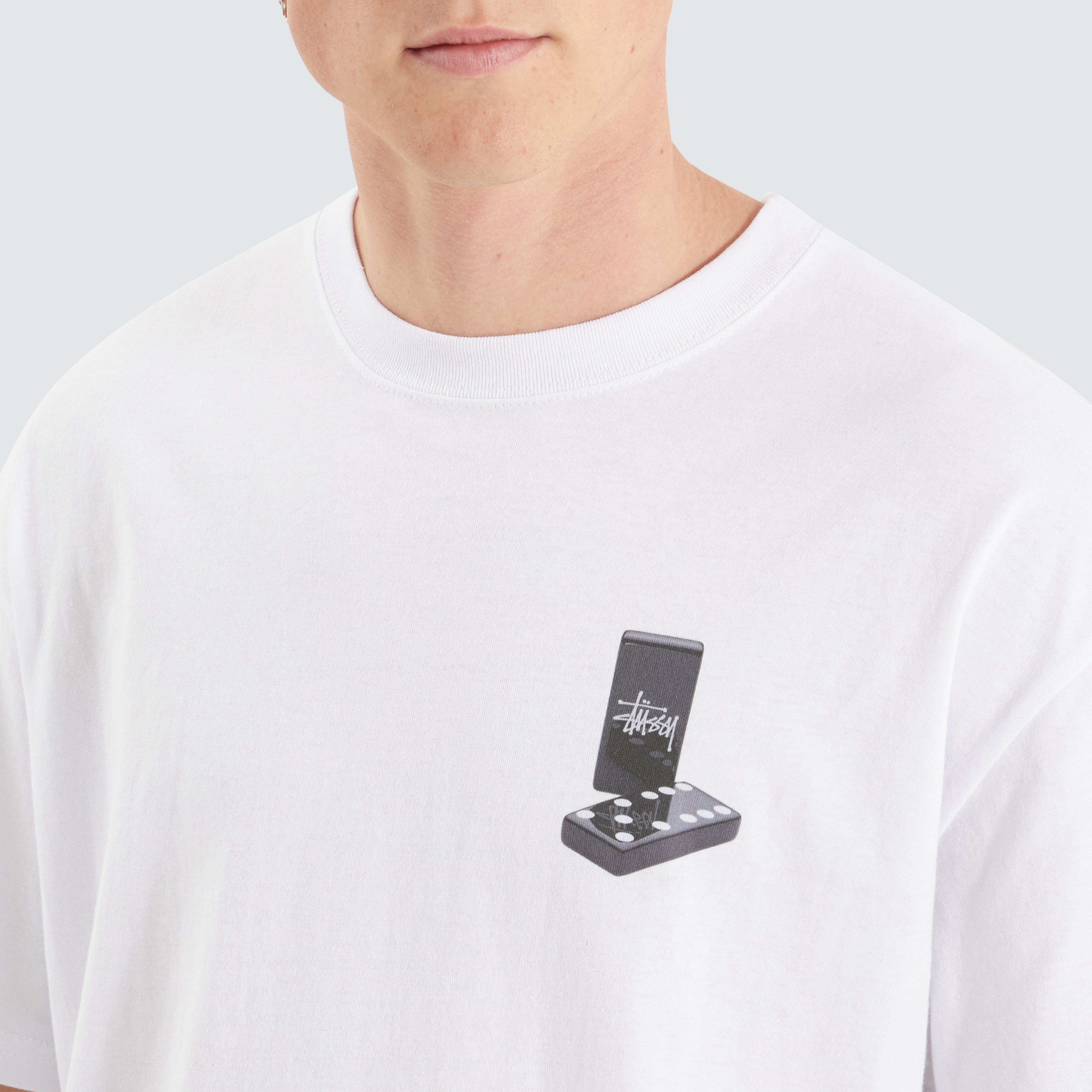 ★人気★【STUSSY】★DOMINOES TEE★WHITE★ Buy Stussy Dominoes Tee 'White' - 1904898 WHIT | GOAT