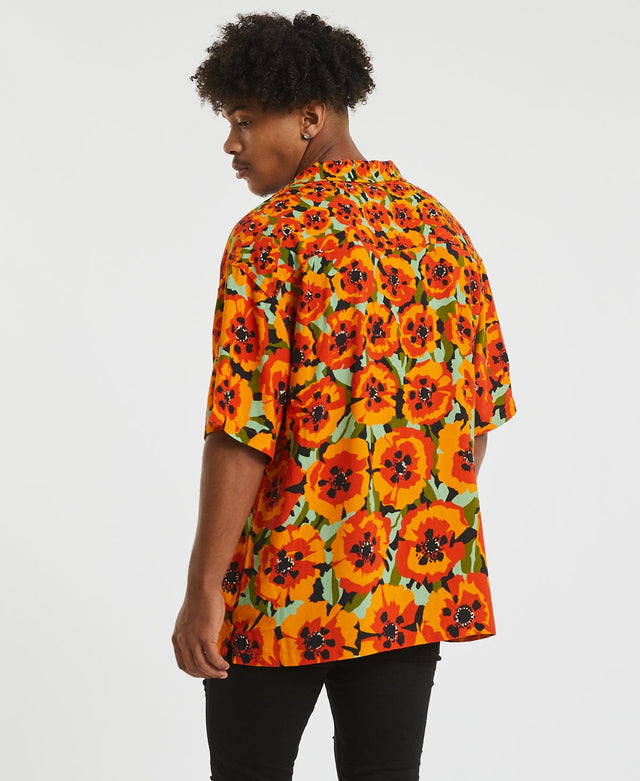 Stussy Poppy SS Shirt Orange