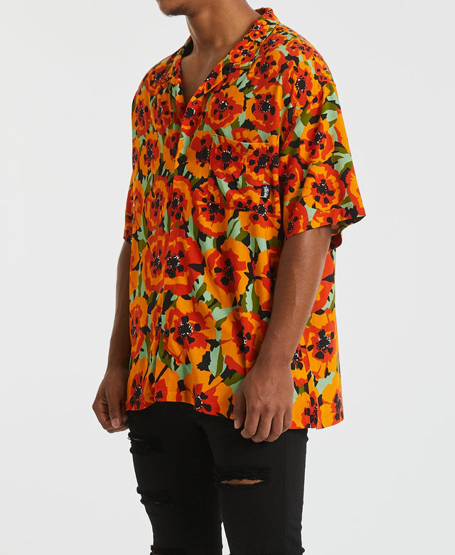 Stussy Poppy SS Shirt Orange