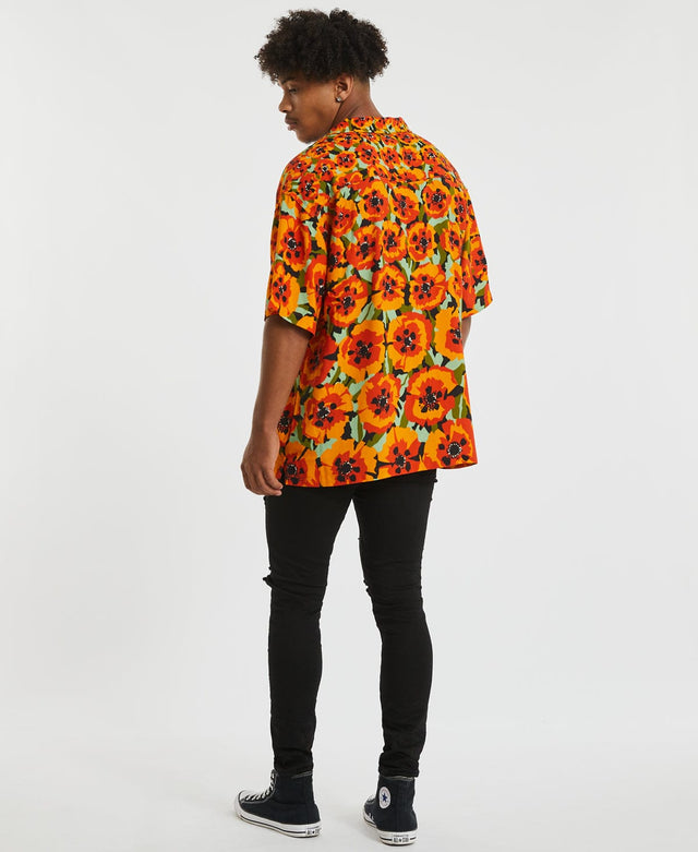 Stussy Poppy SS Shirt Orange