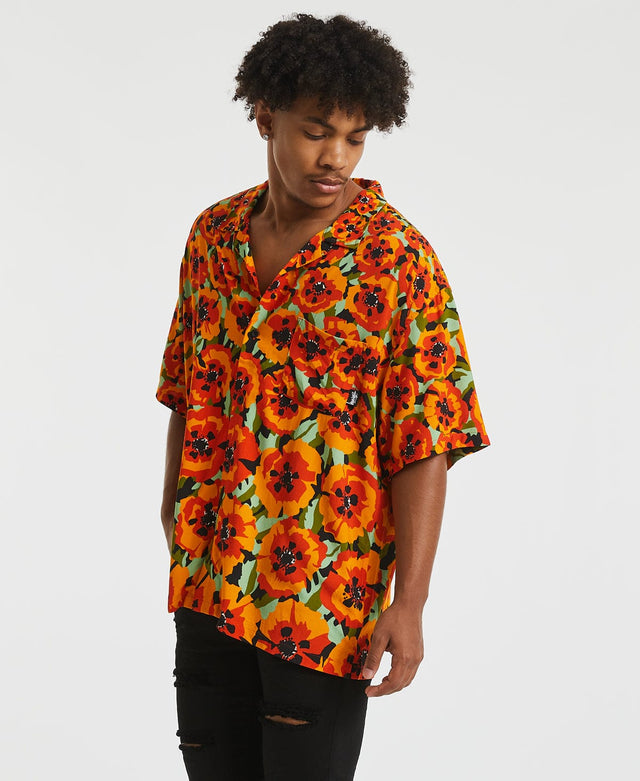 Stussy Poppy SS Shirt Orange