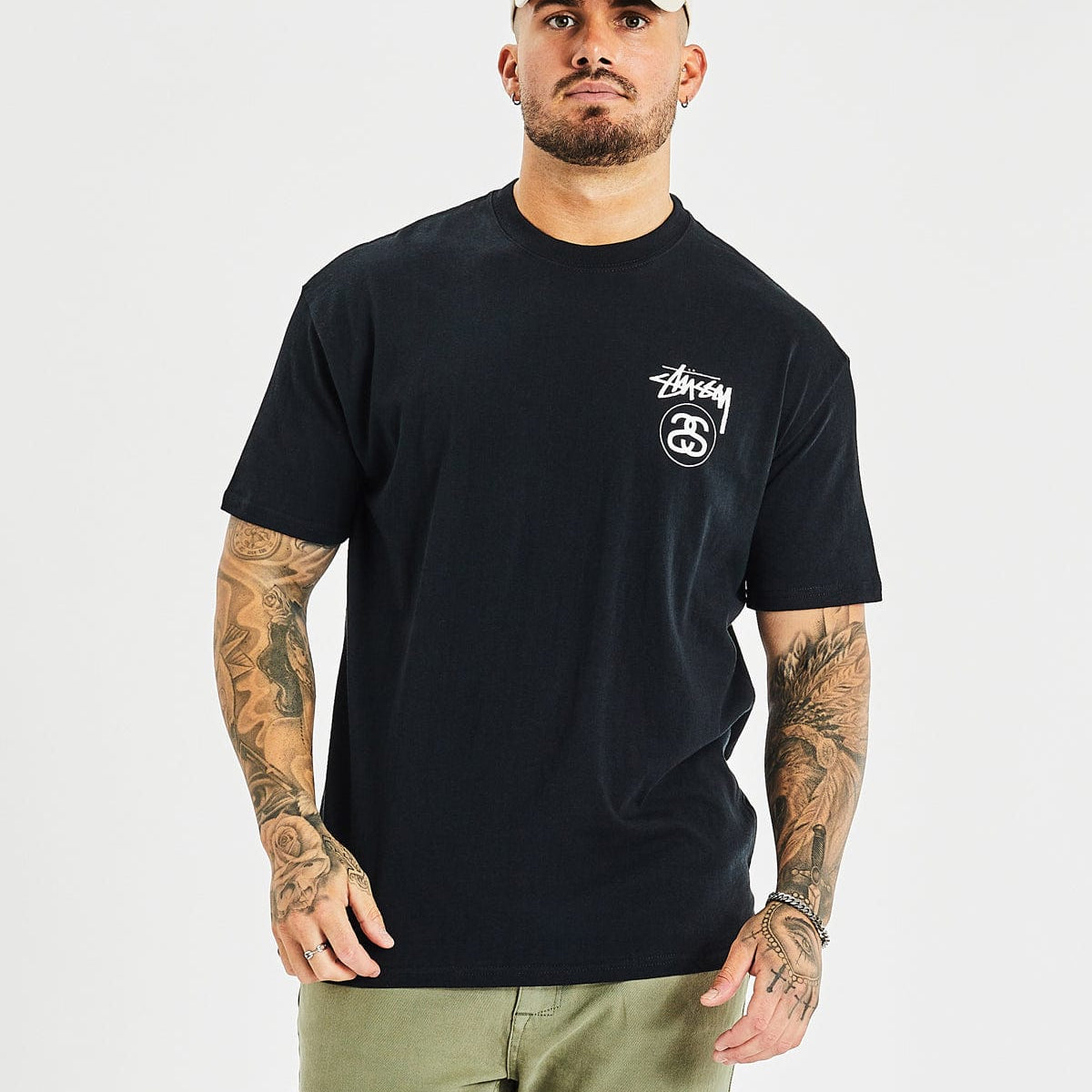 Solid Stock Link T-Shirt Black – Neverland Store