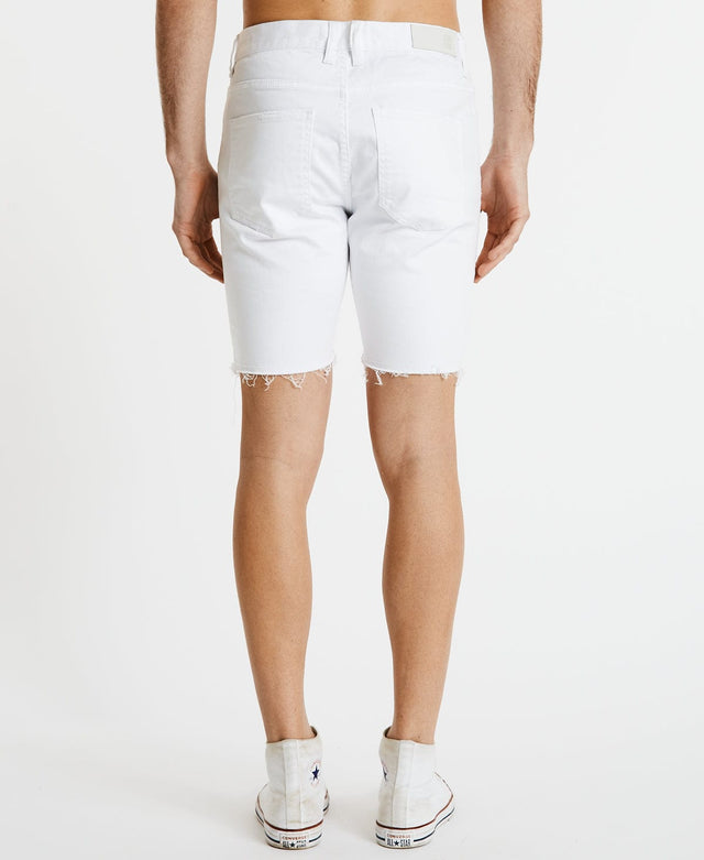 Sushi Radio Blade Runner Raw Hem Short White