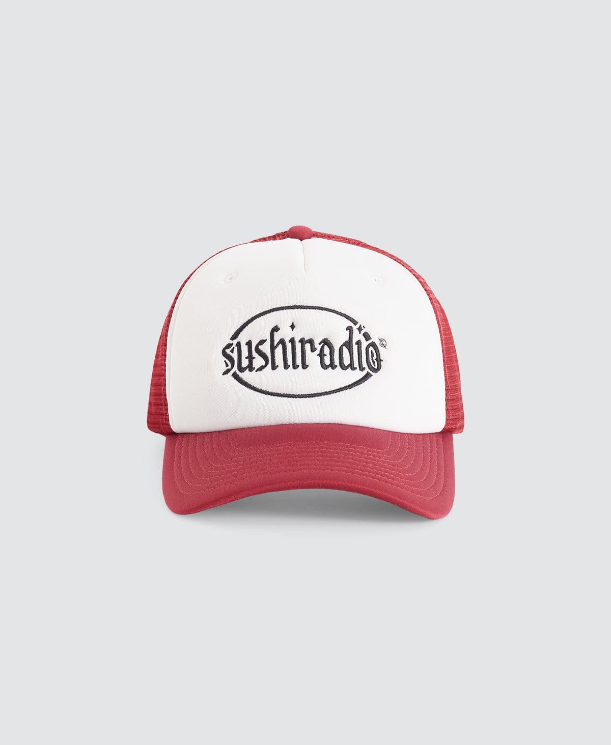 Burgundy sales trucker cap