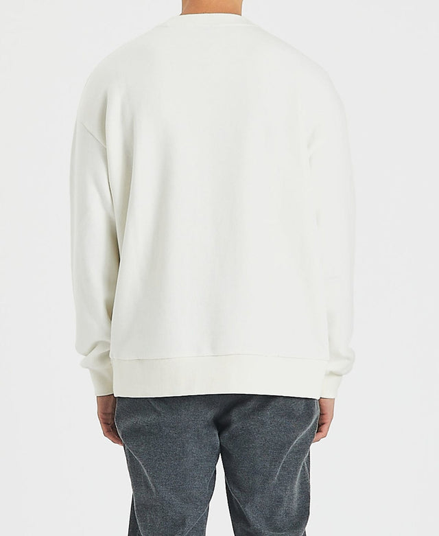 Sushi Radio Intensified Relaxed Jumper Off White