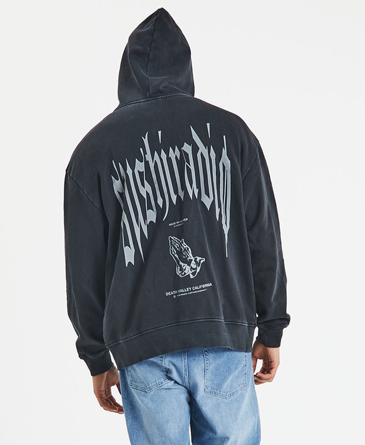 YAMASHITA × I.F.C OUTER SPACE HOODI BLACK ASTRONAUT HOODIE – SPACE