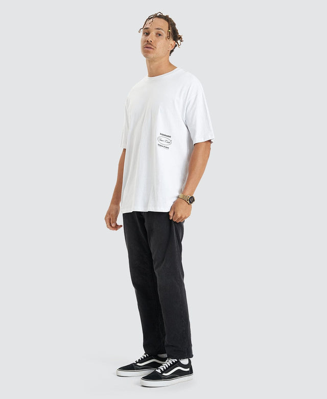 Sushi Radio West End Box Fit Tee - White WHITE