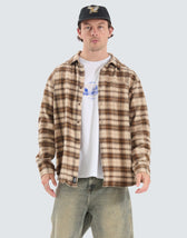 Barrio Flannel Shirt Wren