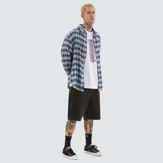 Thrills Friendly Service Flannel Iceberg