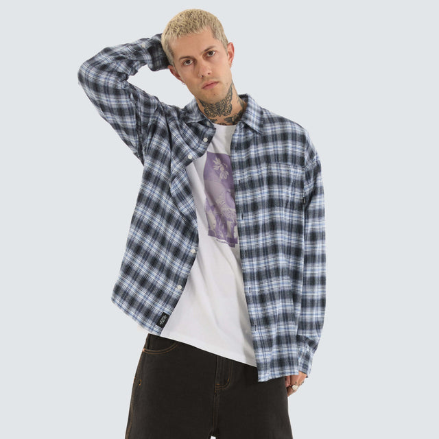 Thrills Friendly Service Flannel Iceberg