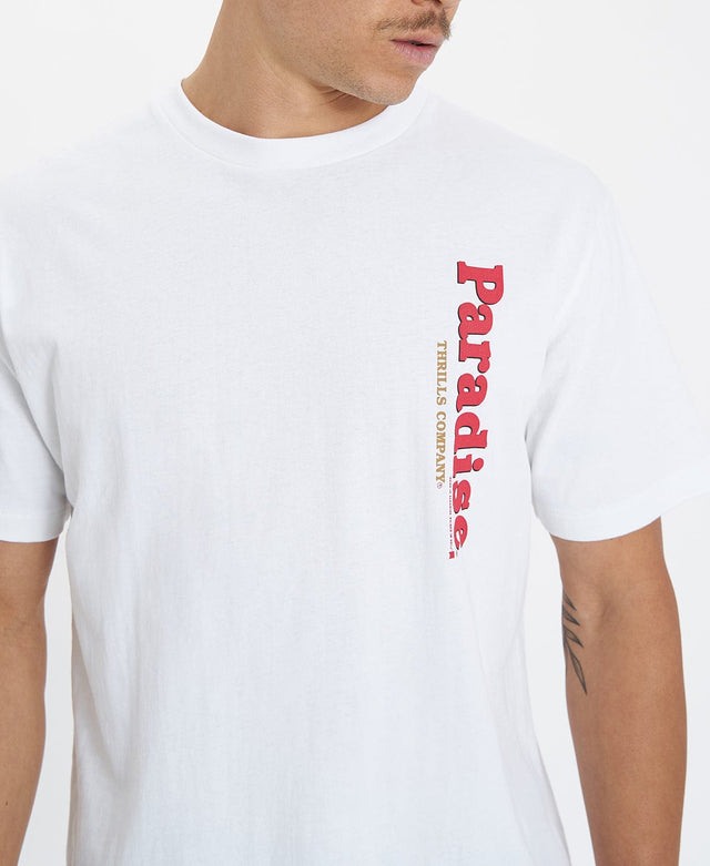 Thrills King Of Paradise Merch Fit T-Shirt White