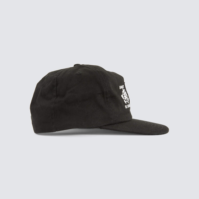 Thrills Lunacy Delusions 5 Panel Cap Black