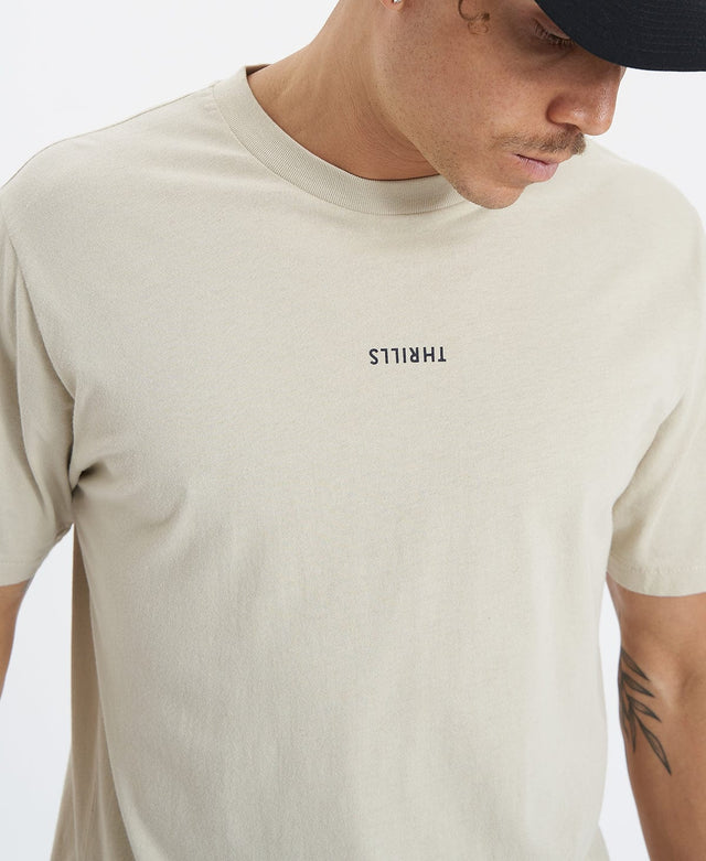 Thrills Minimal Thrills Merch Fit Tee - Oatmeal NEUTRAL