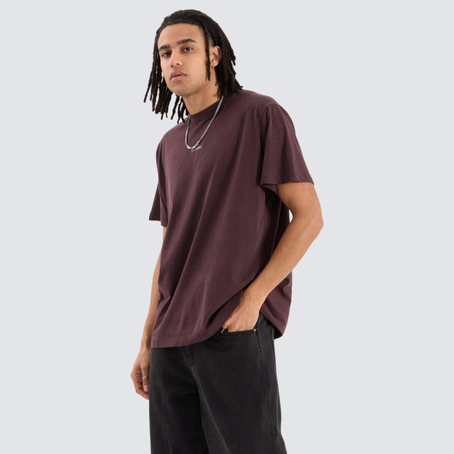 Thrills Minimal Thrills Merch Fit Tee Purple