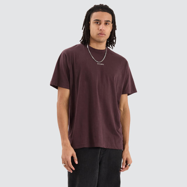 Thrills Minimal Thrills Merch Fit Tee Purple