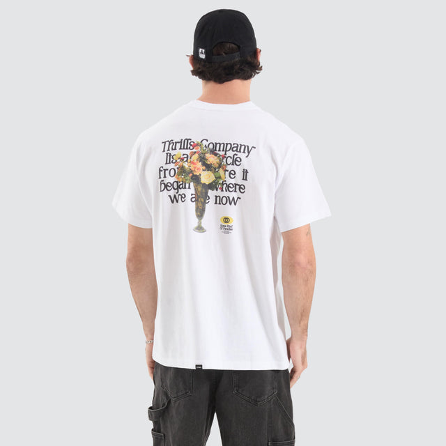 Thrills Where We Are Now Tee White