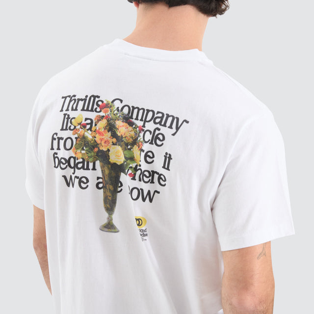 Thrills Where We Are Now Tee White