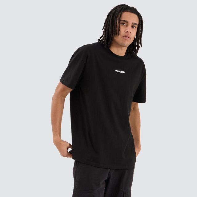 WNDRR Booster Box Fit Tee Black