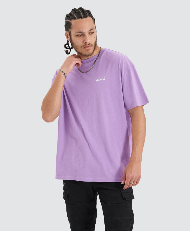 WNDRR Butterfly Box Fit T-Shirt Violet Purple