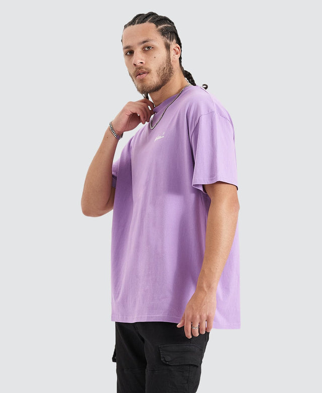 WNDRR Butterfly Box Fit T-Shirt Violet Purple