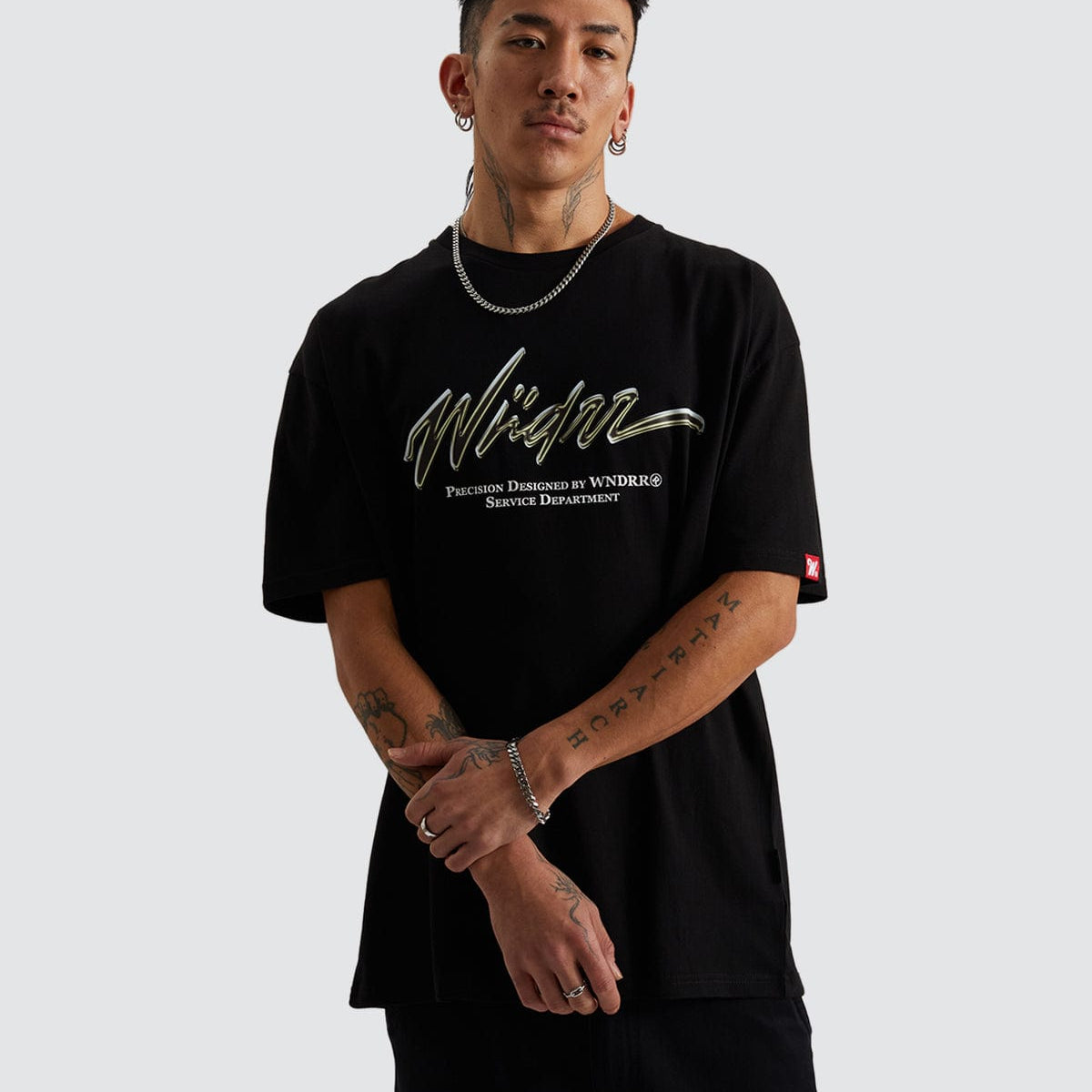 Conscript Box Fit T-Shirt Black – Neverland Store