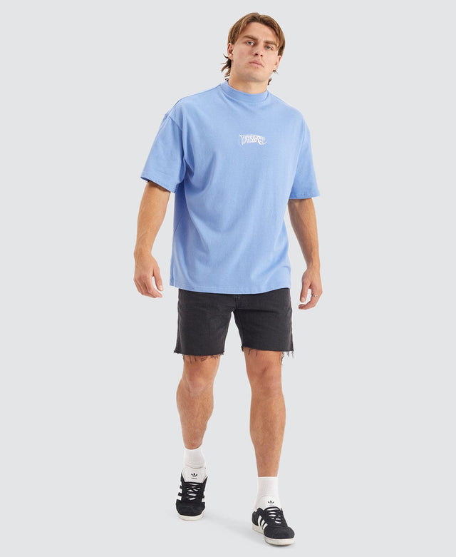 WNDRR Hooper Heavy Weight T-Shirt Blue