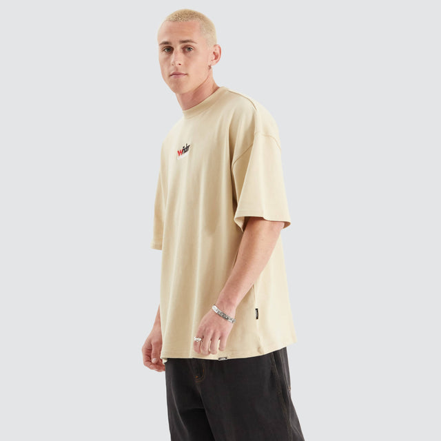 WNDRR Int Heavy Weight Tee Tan