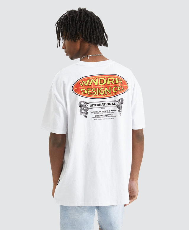 WNDRR International Box Fit T-Shirt White