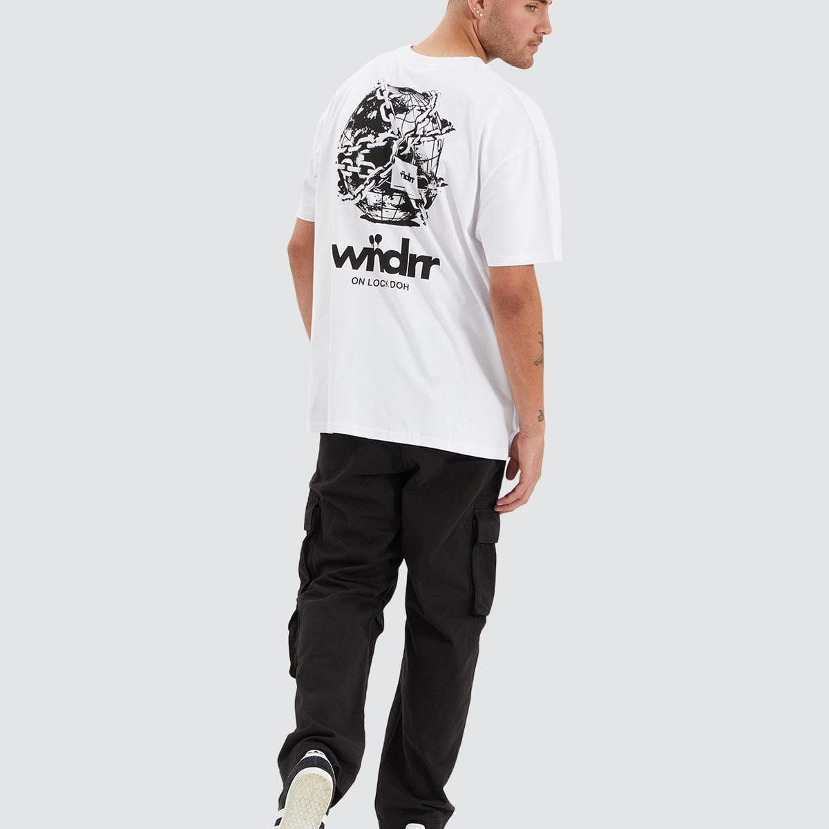 Lock Doh Box Fit T-Shirt White | Neverland Store