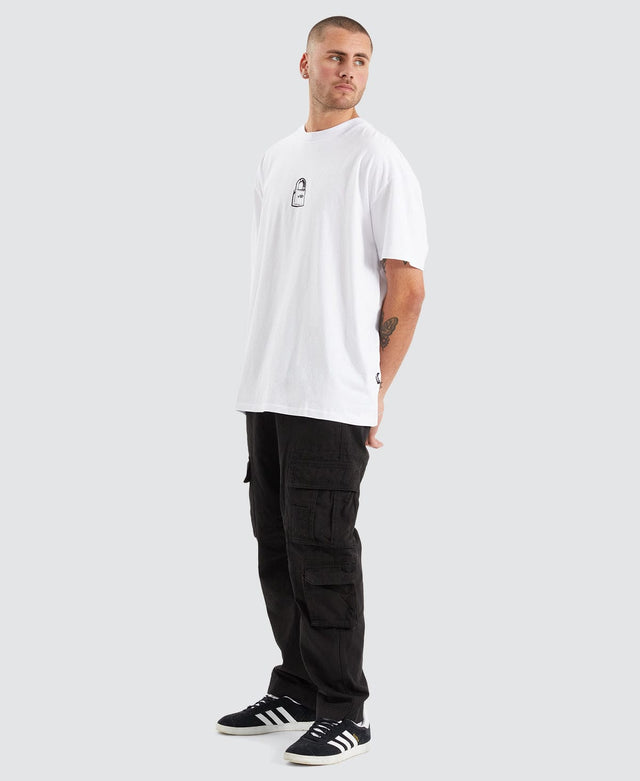 WNDRR Lock Doh Box Fit T-Shirt White