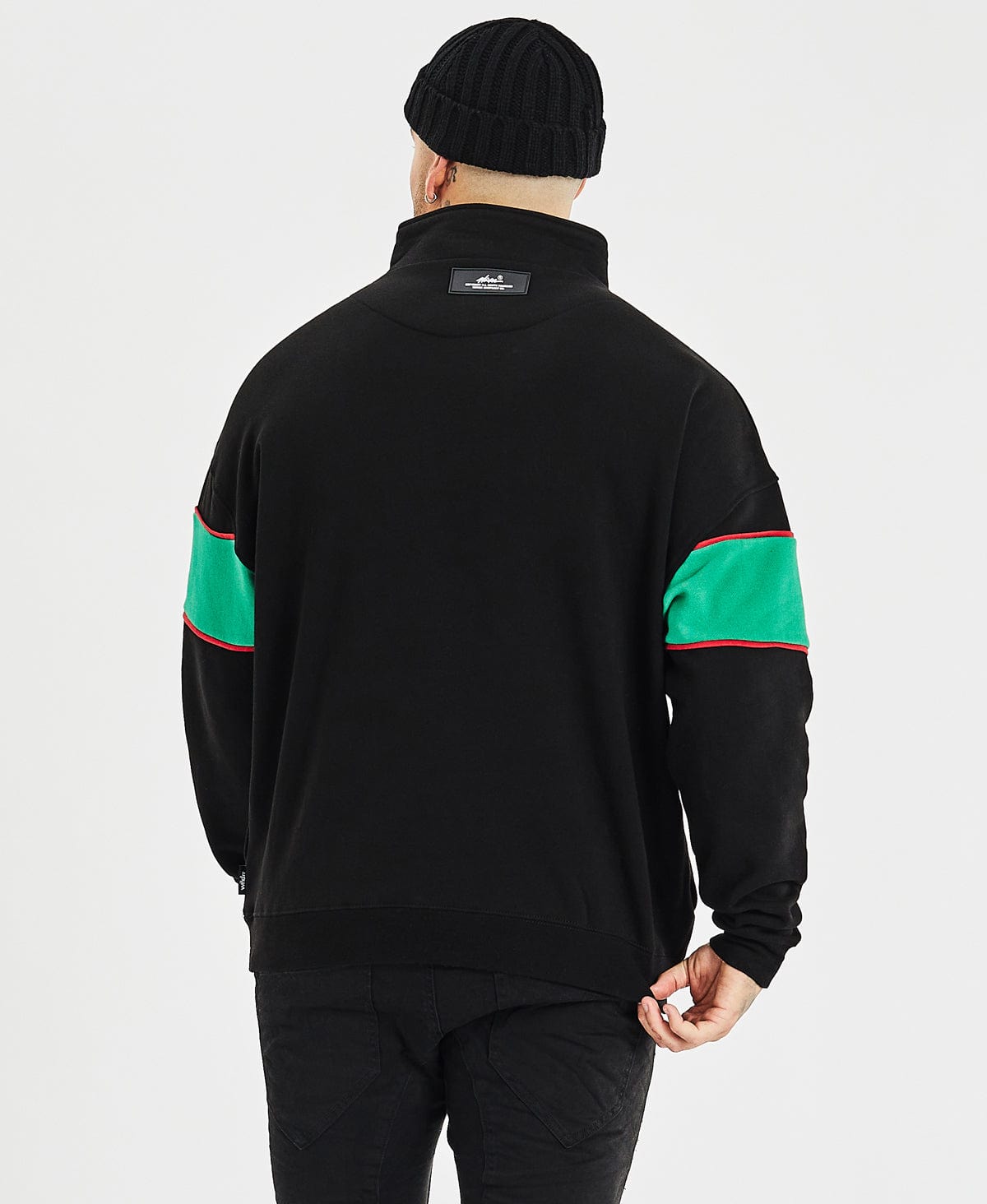 Green and black on sale jumper