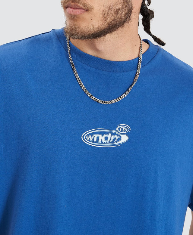 WNDRR Redux Box Fit T-Shirt Cobalt Blue