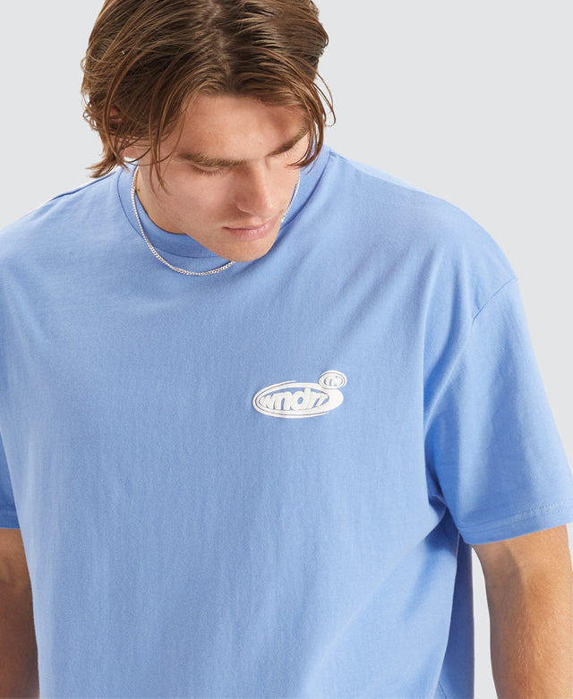 WNDRR Reflex Box Fit T-Shirt Air Blue