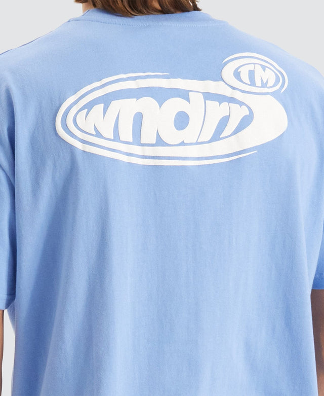 WNDRR Reflex Box Fit T-Shirt Air Blue
