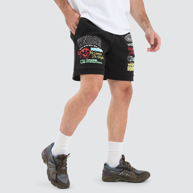 WNDRR Represent Tech Trackshort Black