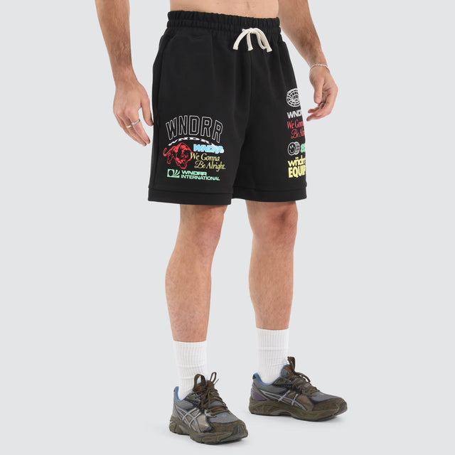 WNDRR Represent Tech Trackshort Black