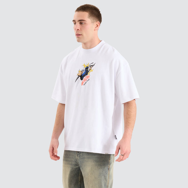 WNDRR Shinobi Heavy Weight Tee White