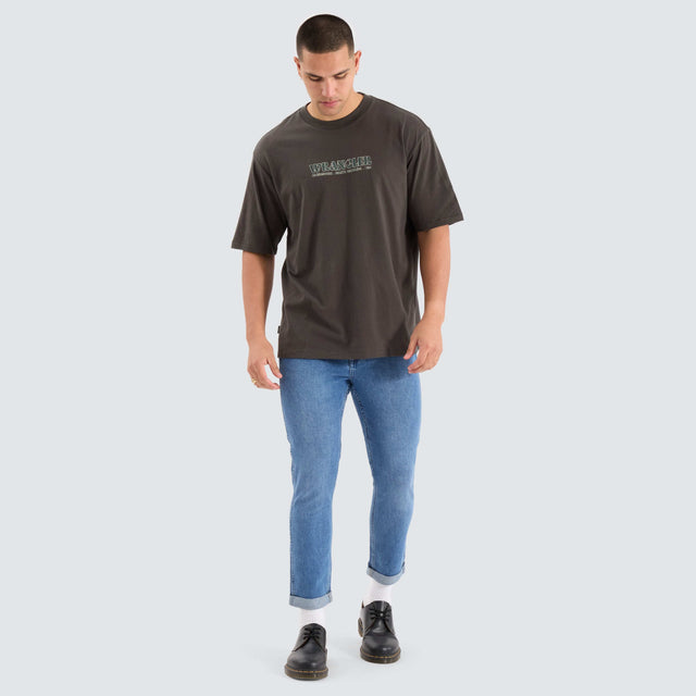 Wrangler Hazy Daze Baggy Tee Grey