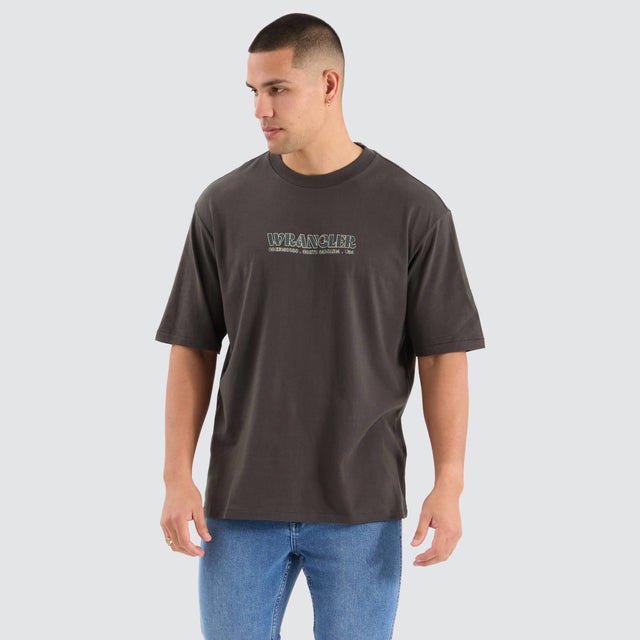 Wrangler Hazy Daze Baggy Tee Grey