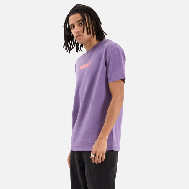 XLarge 91 Key Italic OG Tee Pigment Purple