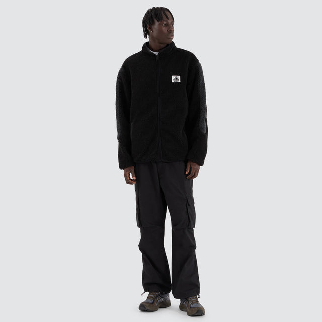 XLarge Fire Dice Reversible Jacket Black