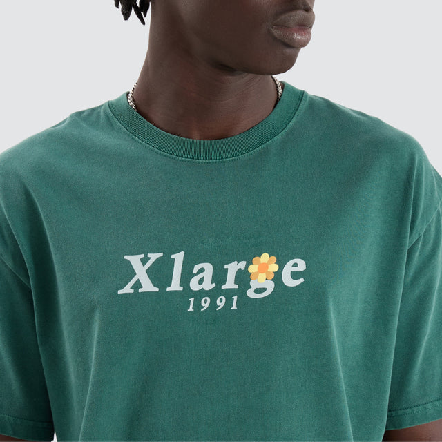 XLarge Flower 91 Tee Pigment Forest