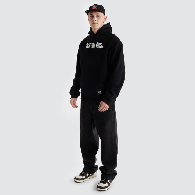 XLarge Graff Hood Solid Black