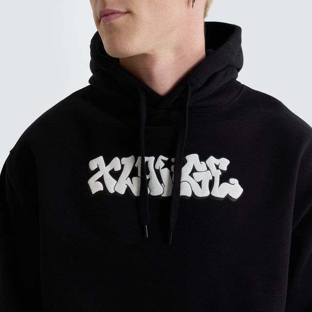 XLarge Graff Hood Solid Black