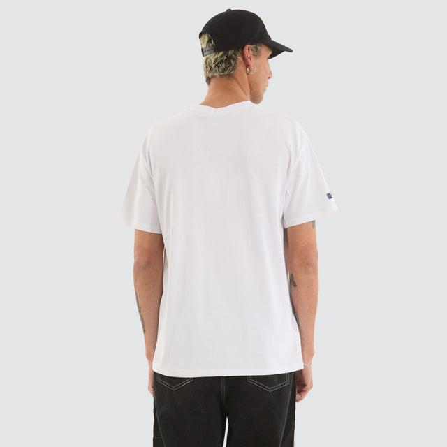 XLarge Scratch Tee White