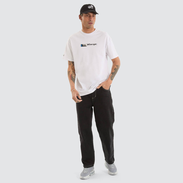 XLarge Scratch Tee White