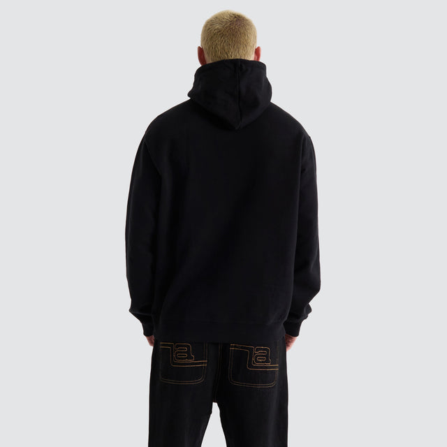 XLarge XL Dice Hood Pigment Black