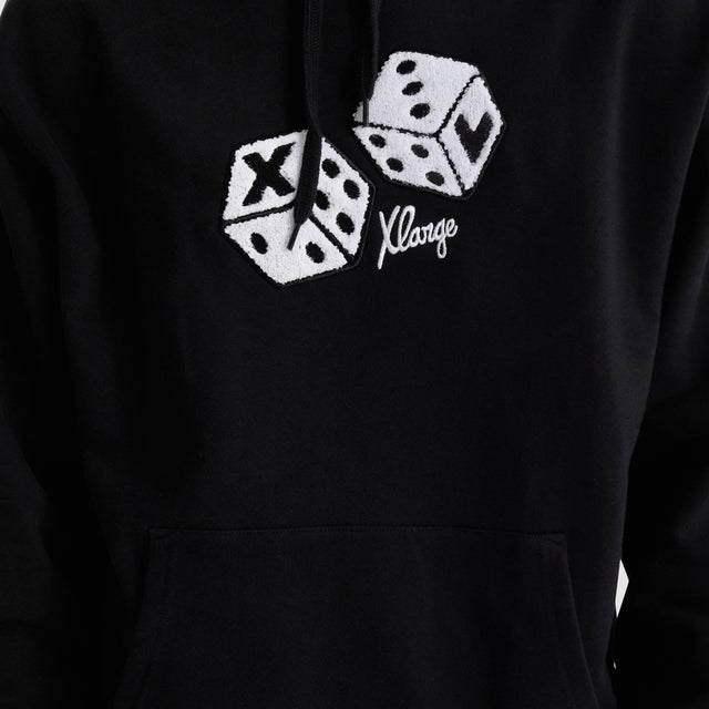 XLarge XL Dice Hood Pigment Black